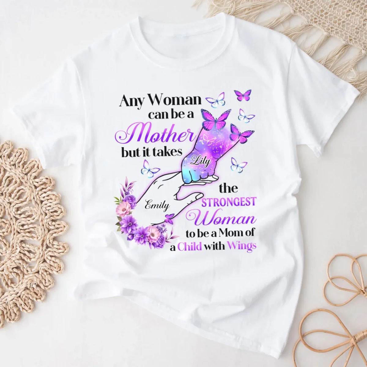 It Takes The Strongest Woman To Be A Mom Of A Child With Wings mk3