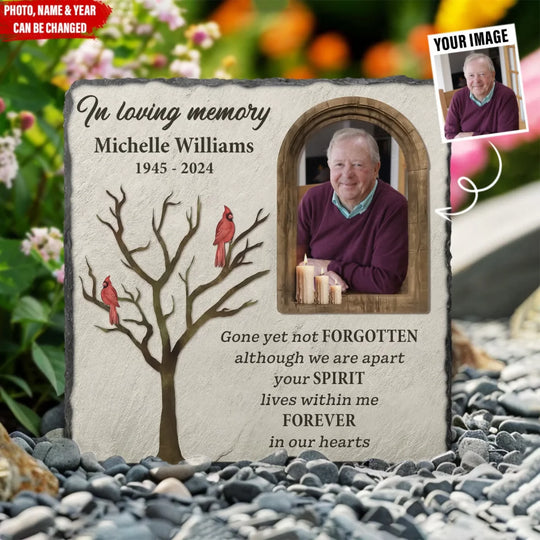Gone Yet Not Forgotten Although We Are Apart Your Spirit Lives Within Me mk ads