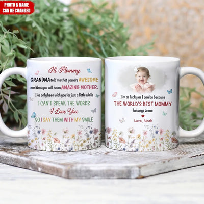 The World's Best Mommy Belongs To Me - Personalized Mug, Gift for Mom, Mother's Day Gift, Gift for Wife