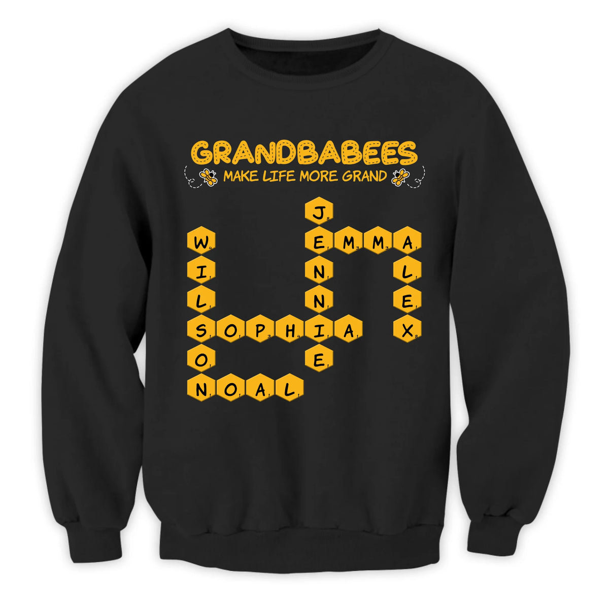 Grandbabees Make Life More Grand - Personalized T-Shirt, Gift For Grandma, Nanny