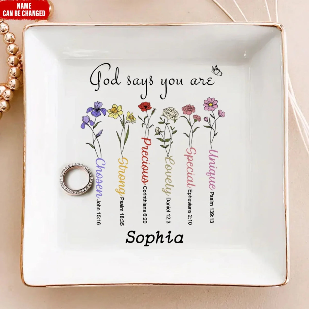 God Says You Are Bible Verse mk ads