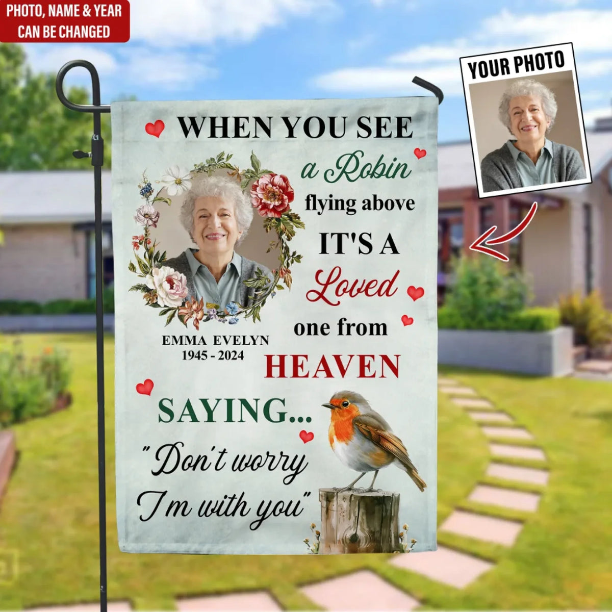 When You See A Robin Flying Above mk ads