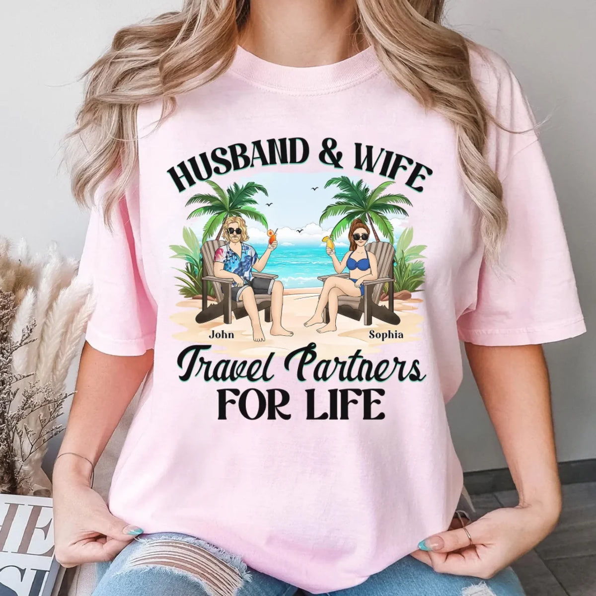 Husband and Wife Travel Partners For Life mk3