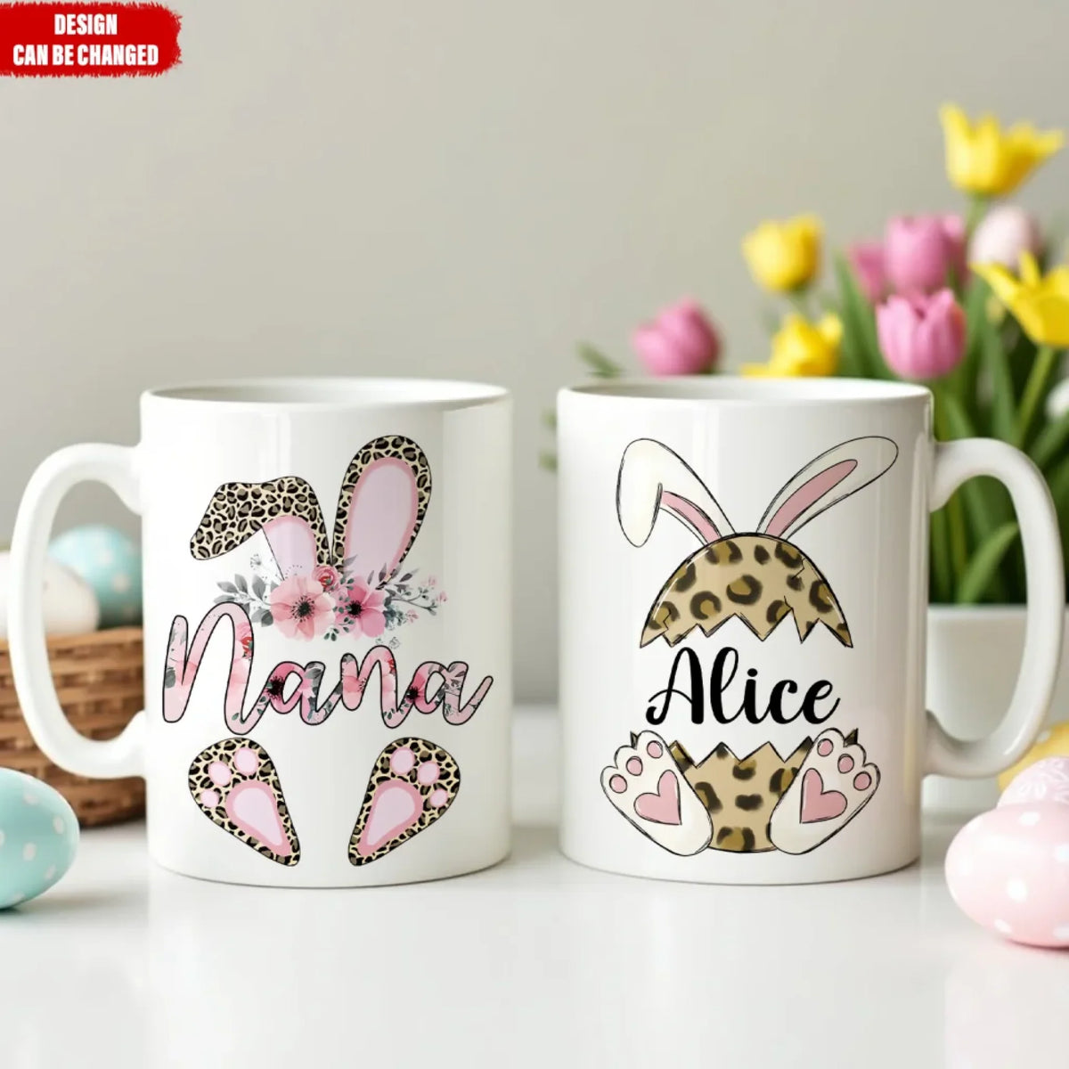 Nana Flower Leopard Easter mk ads