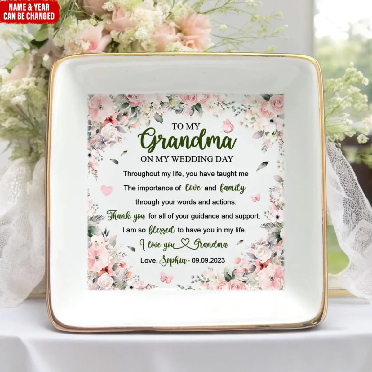 To My Grandma On My Wedding Day mk ads