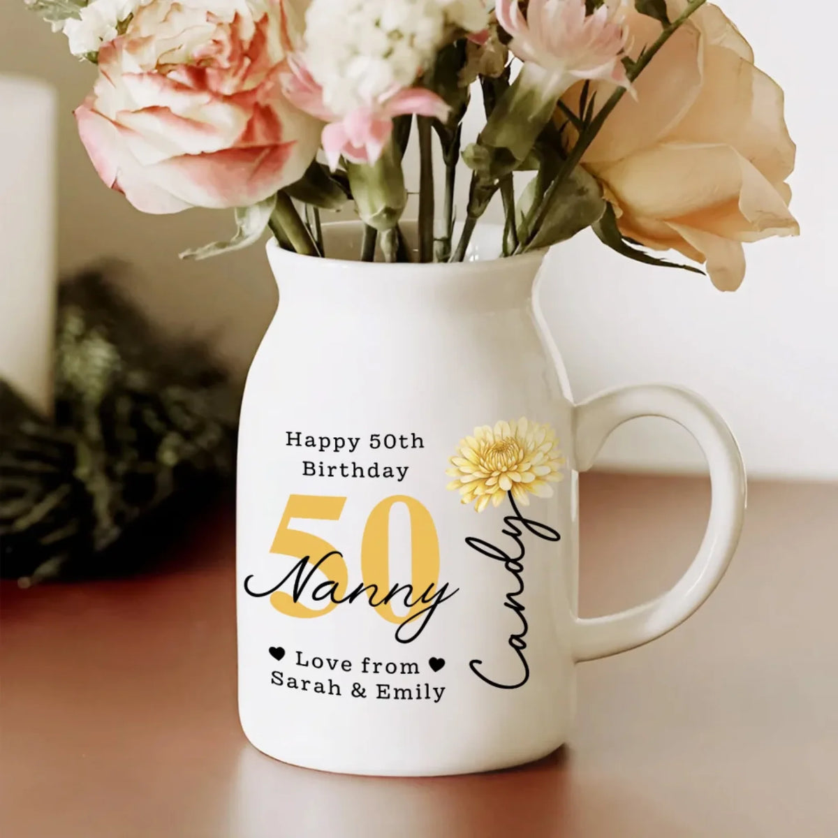 Floral Happy Birthday mk1