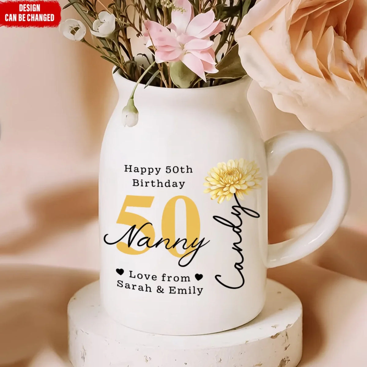 Floral Happy Birthday mk ads