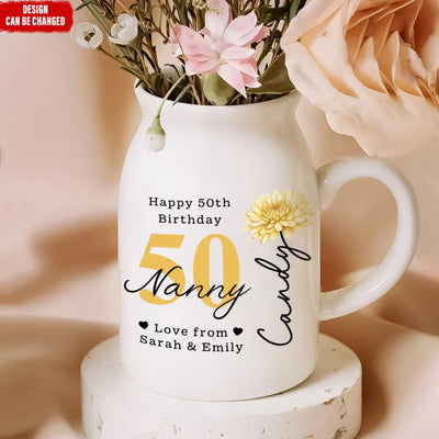 Floral Happy Birthday mk ads