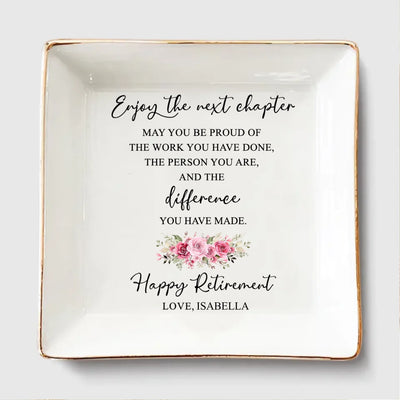 MK JEWELRY DISH