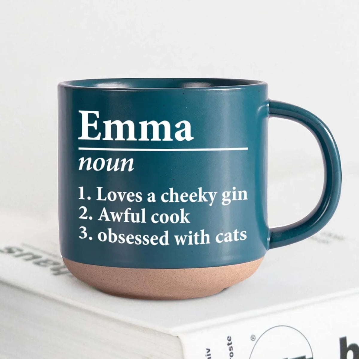 Girl Definition - Personalized Pottery Mug, Funny Custom Name Mug, Gift for Girlfriend/Sister/Bestie