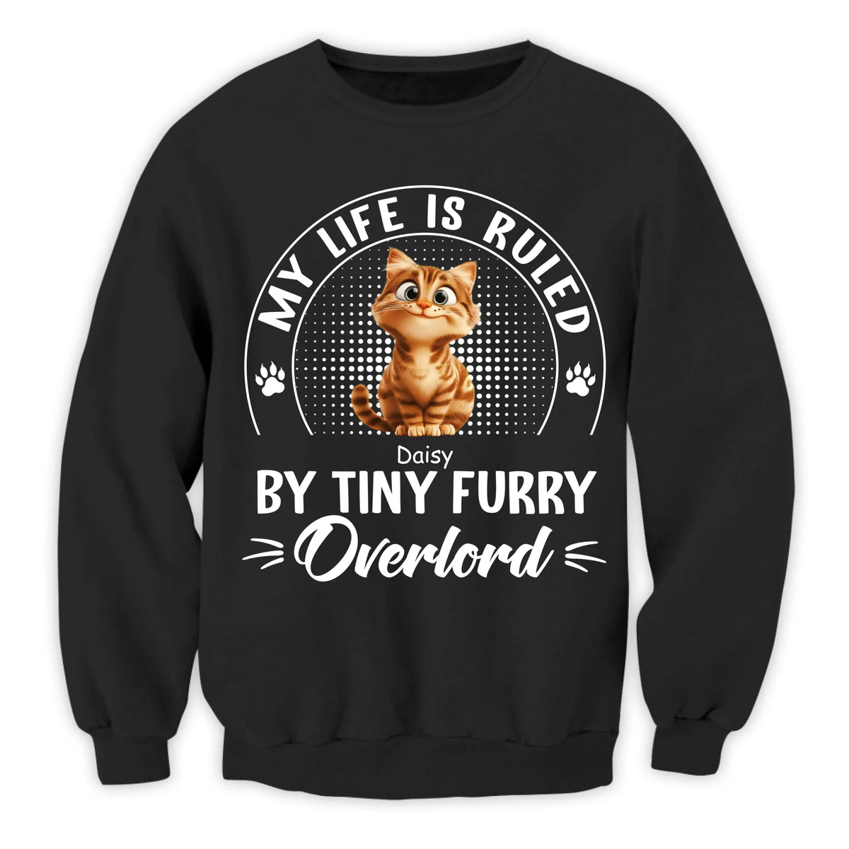 My Life Is Ruled By Cats - Personalized T-Shirt, Gift For Cat Lovers