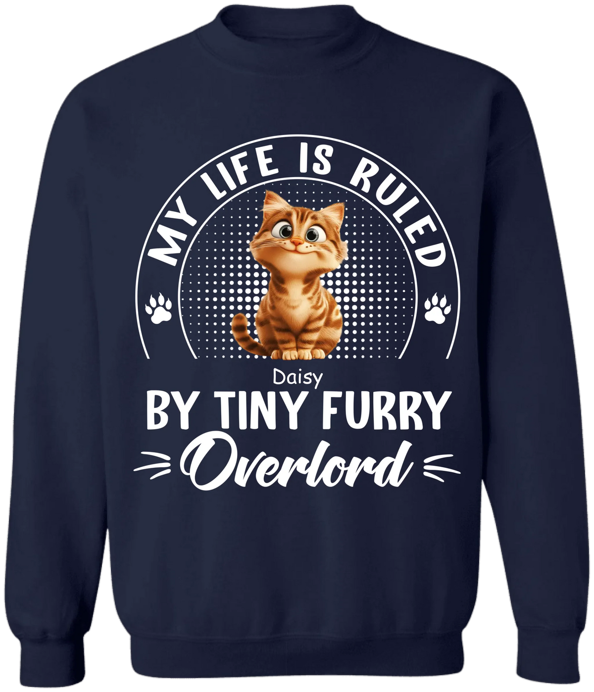 My Life Is Ruled By Cats - Personalized T-Shirt, Gift For Cat Lovers