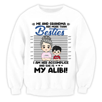 Me And Grandma Are More Than Besties - Personalized T-Shirt, Gift For Grandma, Family Shirt, Happy Mother’s Day