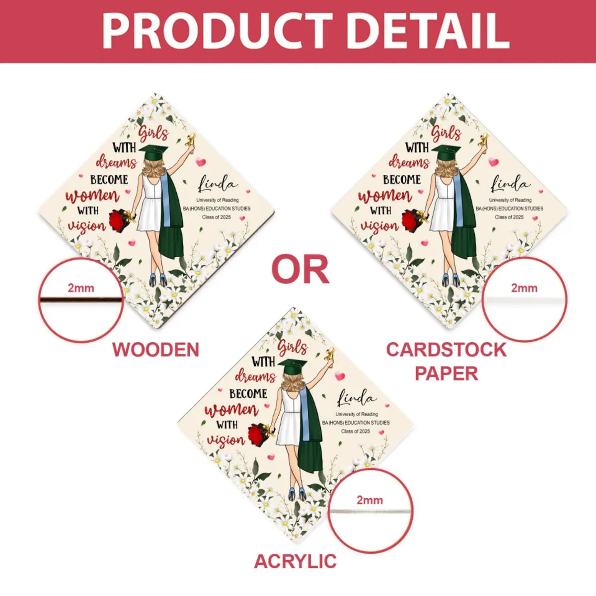 Girls With Dreams Become Women With Vision mk