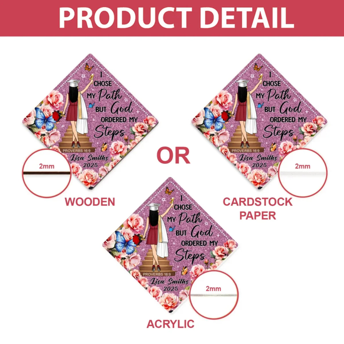 I Chose My Path God Ordered My Steps mk