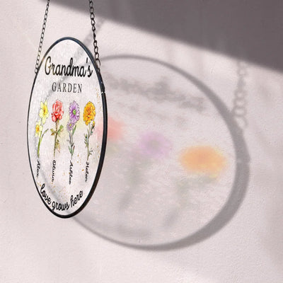 Custom Birth Flower Grandma's Garden mk4