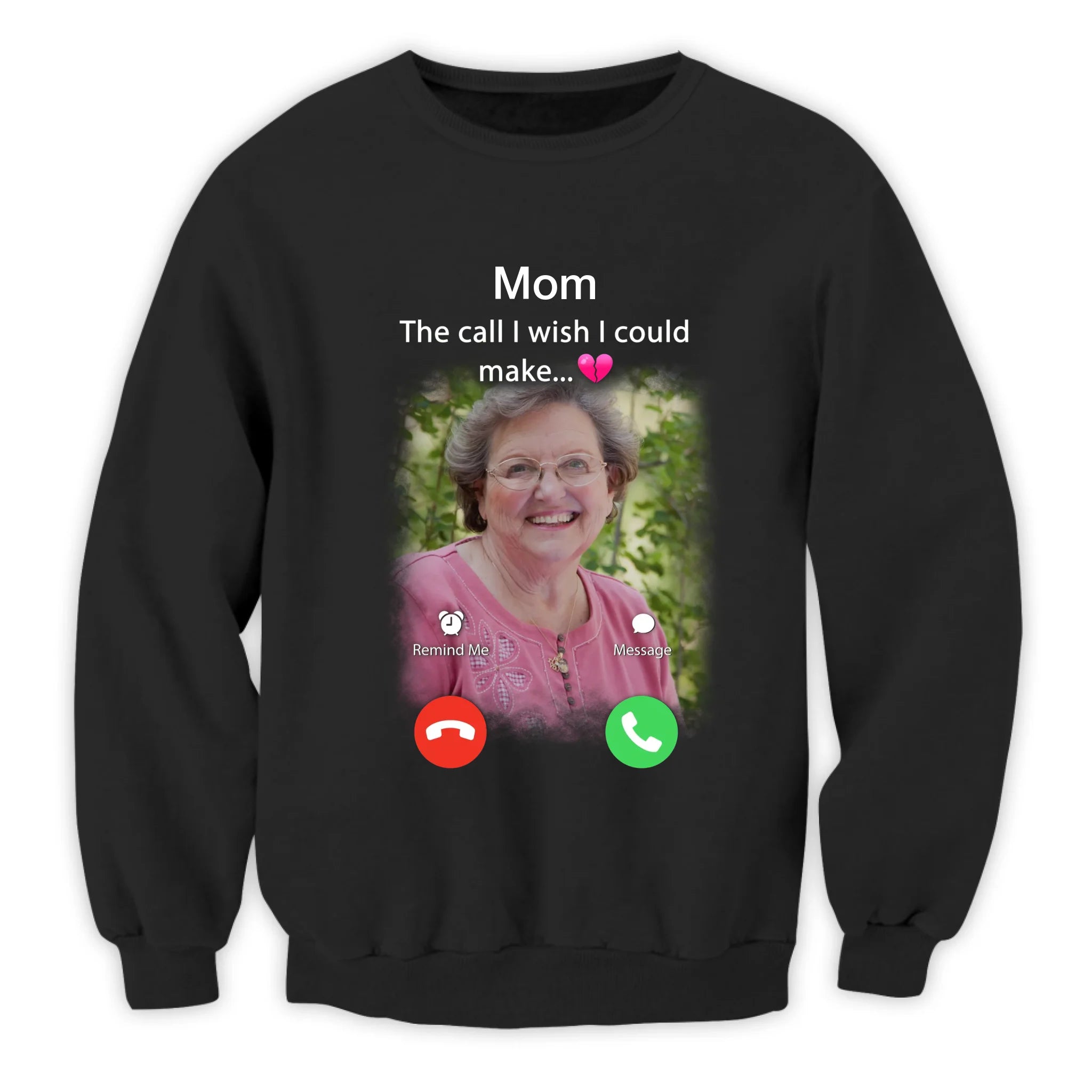 The Call I Wish I Could Make - Personalized T-Shirt, Memorial Gift For Loss Of Loved One