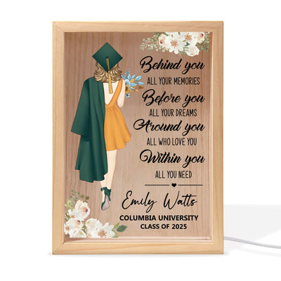 All Your Memories Before You All Your Dreams Around You - Personalized Frame Light Box