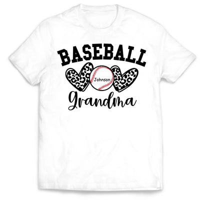Sport Grandma - Personalized T-Shirt, Gift For Sport Fan, Grandma Favorite Player Shirt