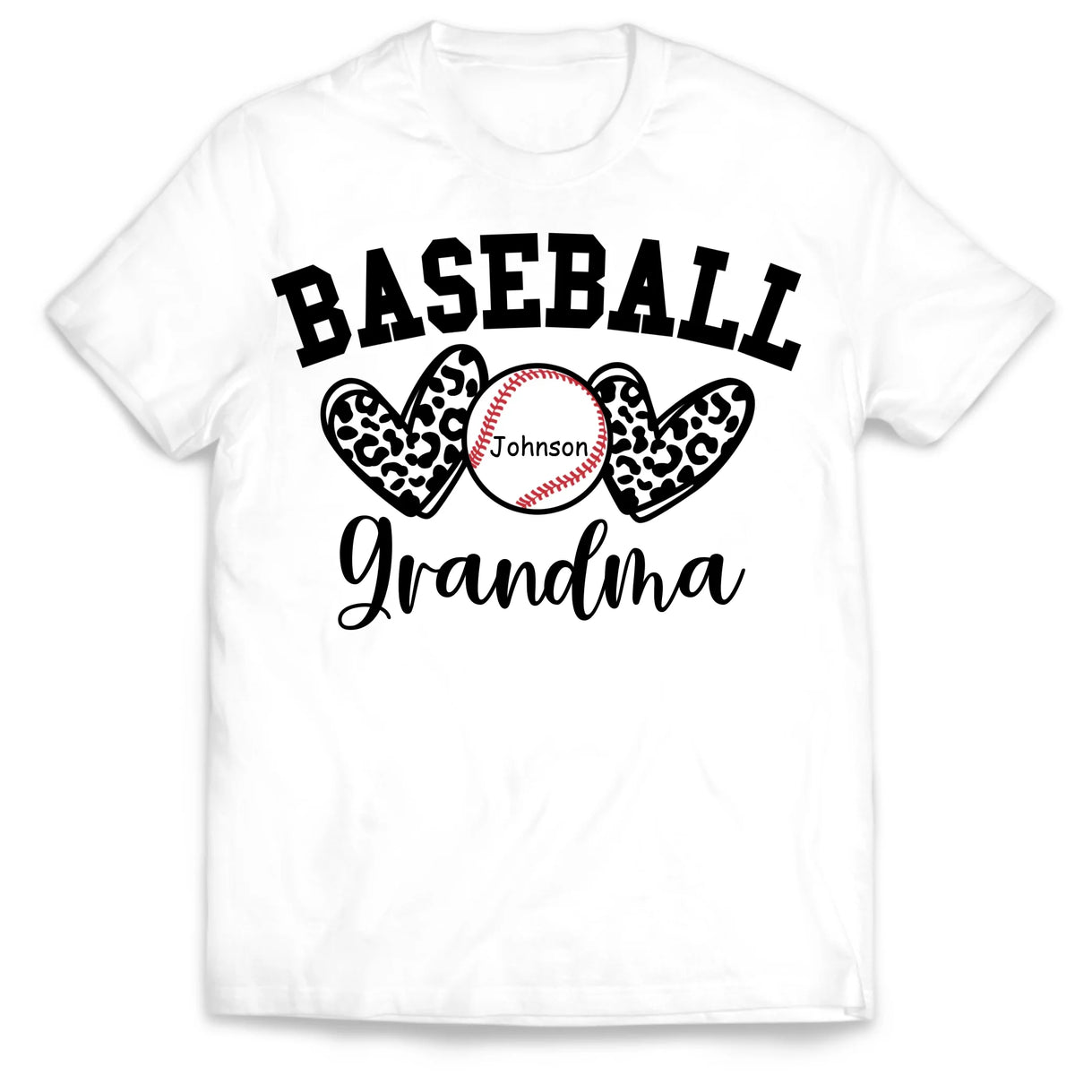 Sport Grandma - Personalized T-Shirt, Gift For Sport Fan, Grandma Favorite Player Shirt