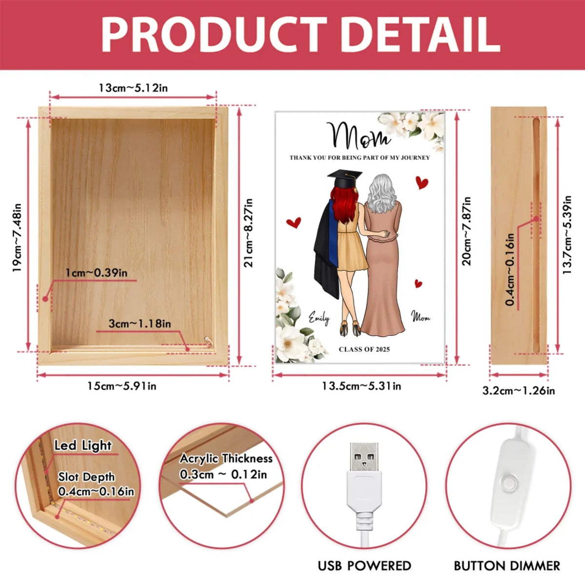 Mom Thank You For Being Part Of My Journey mk2