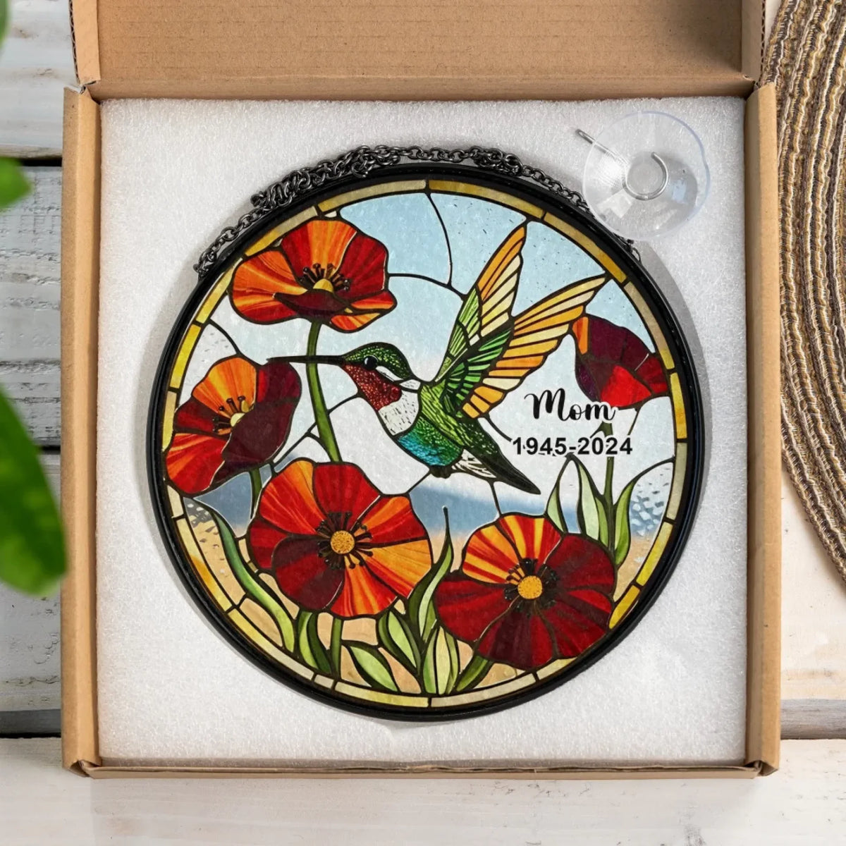 Hummingbird Poppy Flower mk4