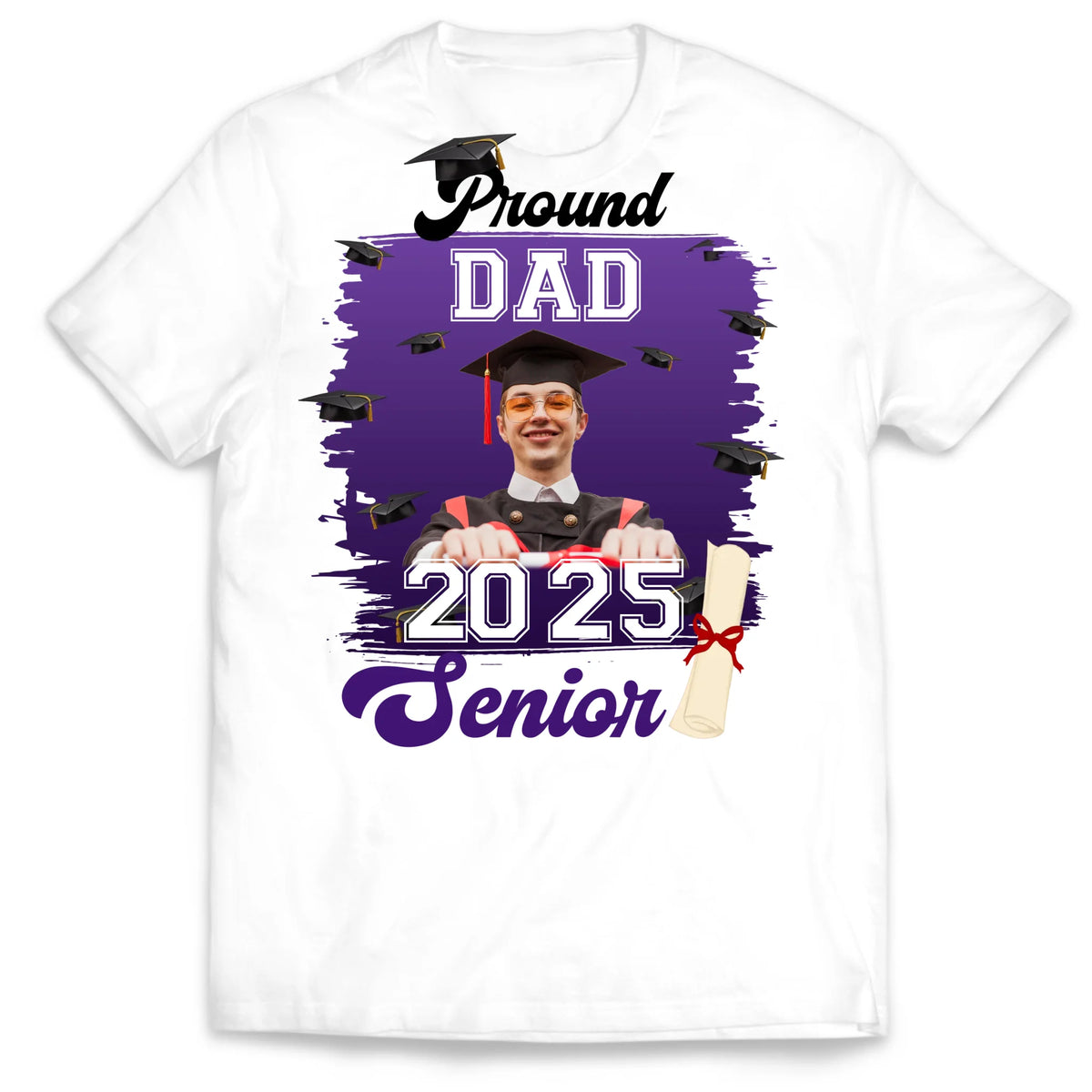 Graduation and Trunk Party - Personalized T-Shirt, Graduation Gift, Class Of 2025