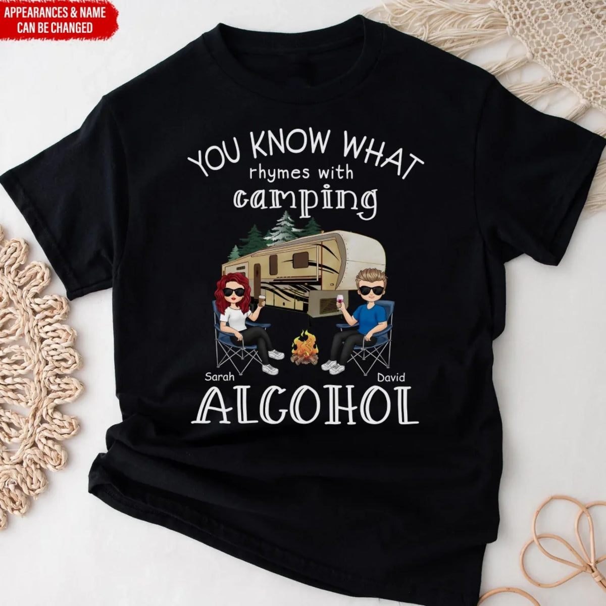 You Know What Rhymes With Camping Alcohol mk ads