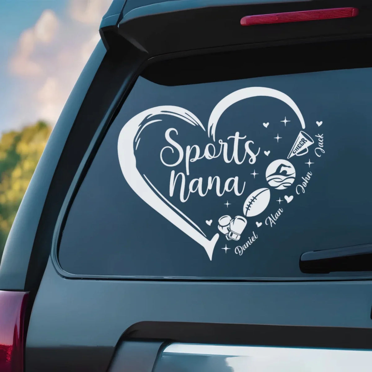 Sports Mom Heart mk2