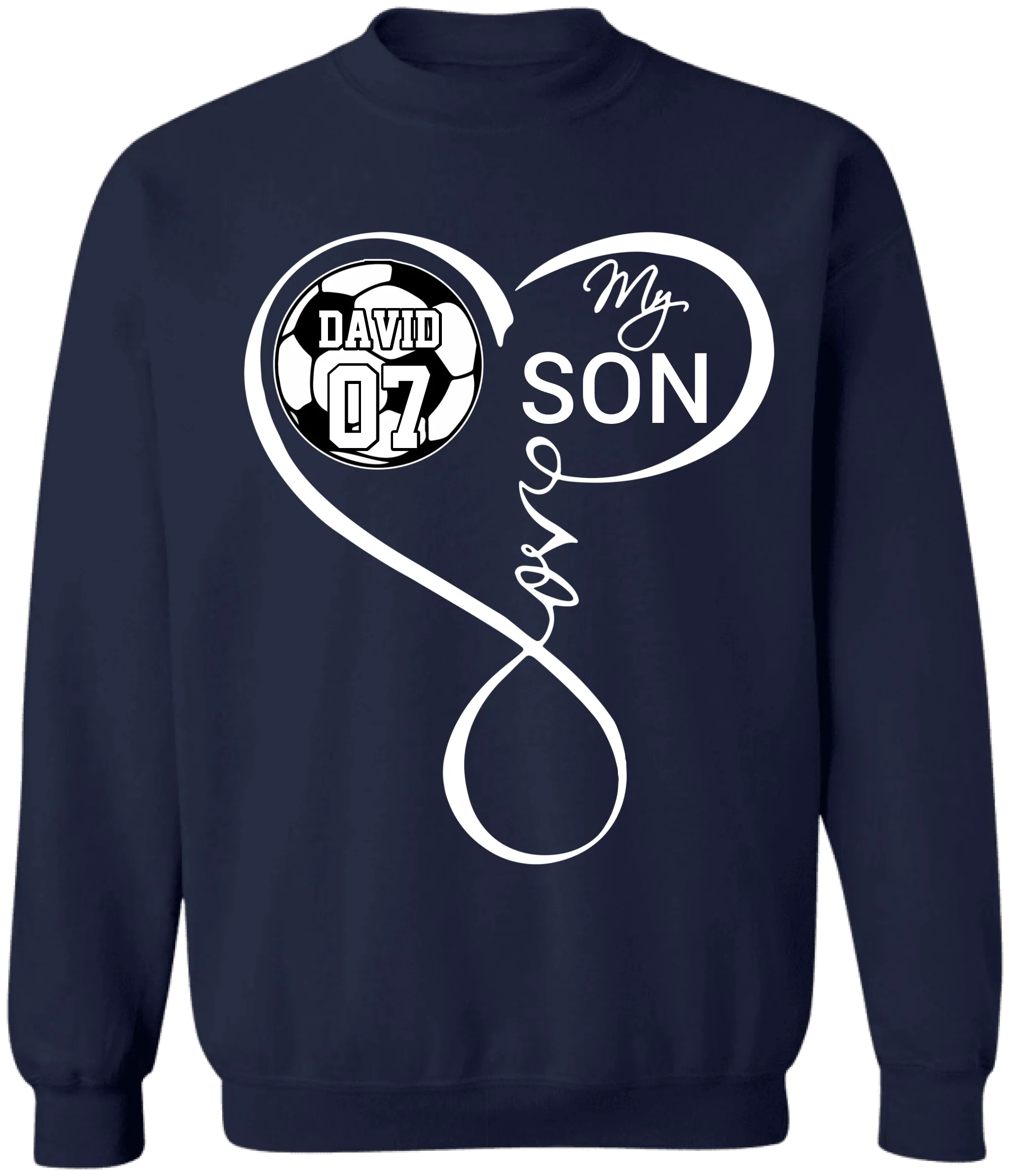 Love My Son - Personalized T-Shirt, Gift For Sport Fan, Sport Mom/ Sport Grandma