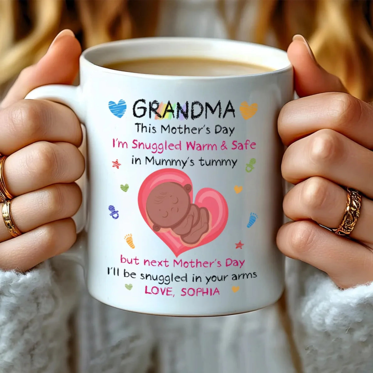 This Mother’s Day I’m Snuggled Warm & Safe In Your Tummy mk4