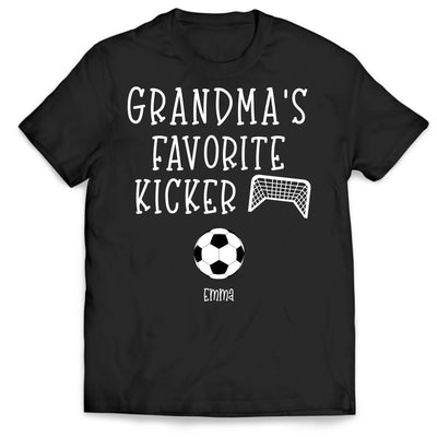 Grandma's Favorite Kickers - Personalized T-shirt, Gift for Soccer Grandma/Mom