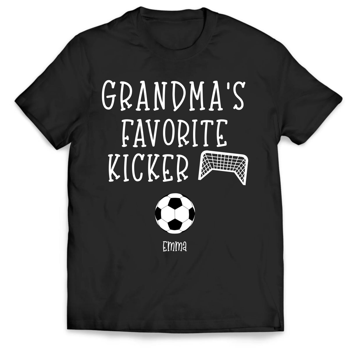 Grandma's Favorite Kickers - Personalized T-shirt, Gift for Soccer Grandma/Mom