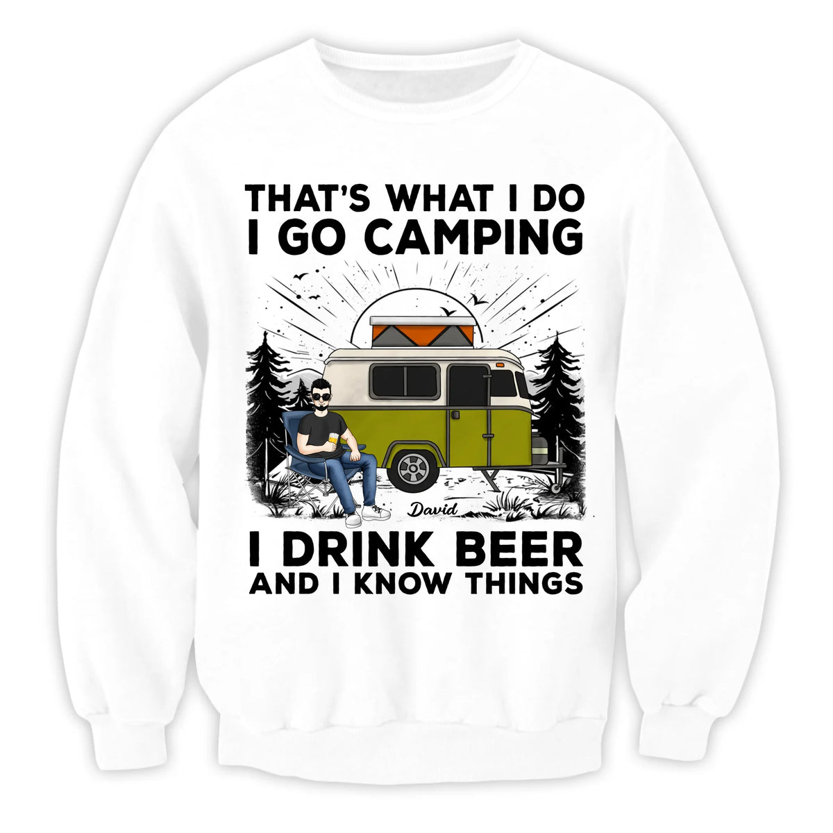 Camping That’s What I Do - Personalized T-Shirt, Gift For Camping Lovers