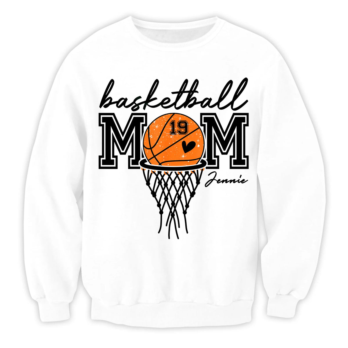Basketball Mom - Personalized T-shirt, Gift for Basketball Mom/Dad, Basketball Gift