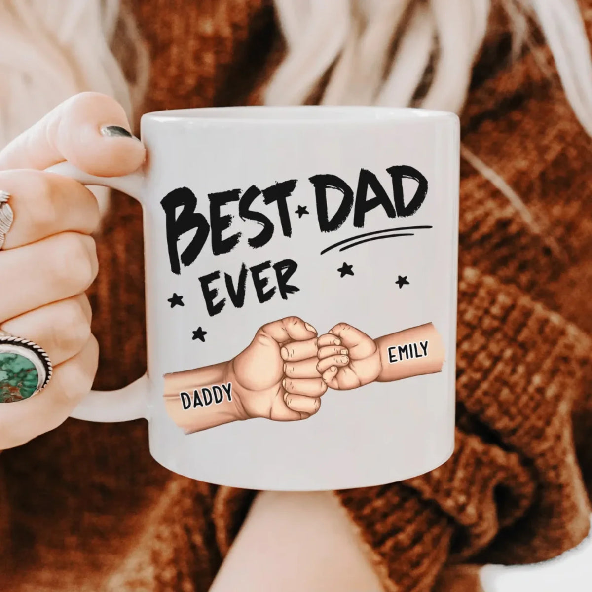 Best Dad Ever Fist Bump mk2