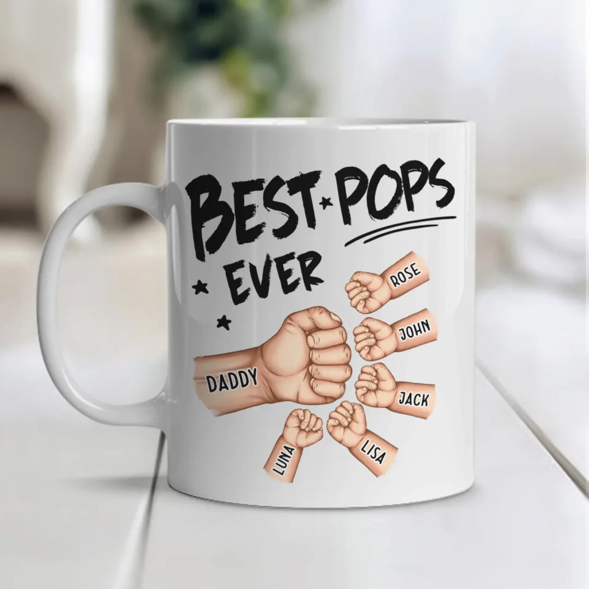 Best Dad Ever Fist Bump mk3