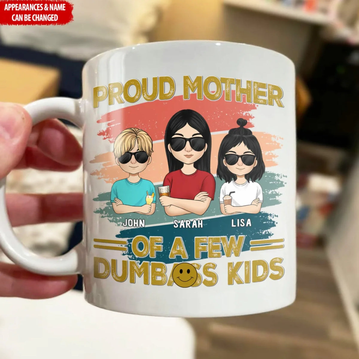 Proud Mother Of A Few Dumbass Kids  mk ads