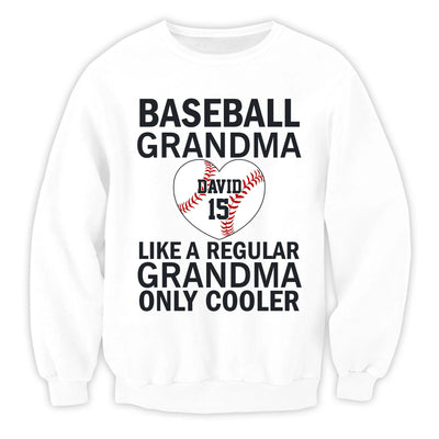 Sport Grandma Like A Regular Grandma Only Cooler - Personalized T-Shirt, Gift For Sport Mom/ Grandma, Sport Lovers