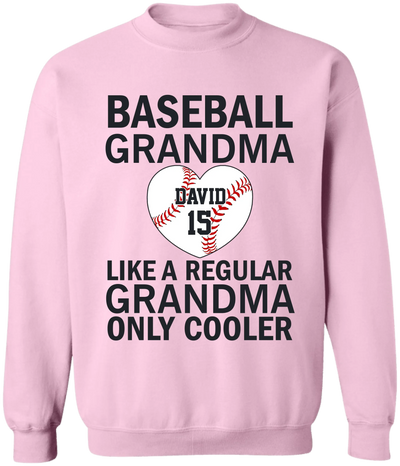 Sport Grandma Like A Regular Grandma Only Cooler - Personalized T-Shirt, Gift For Sport Mom/ Grandma, Sport Lovers