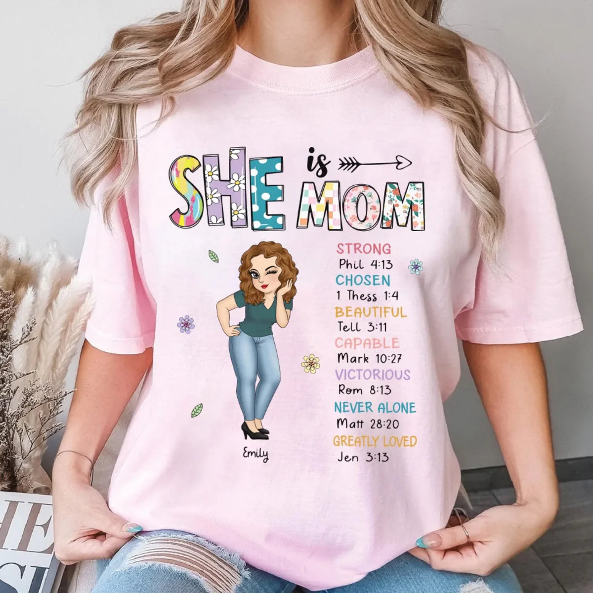 She Is Mom, Floral Mom mk 3