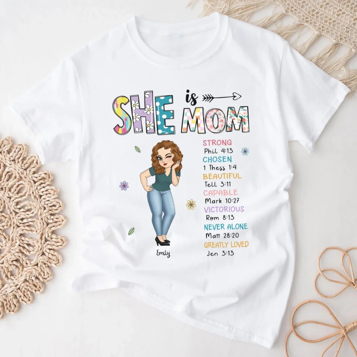 She Is Mom, Floral Mom mk 1