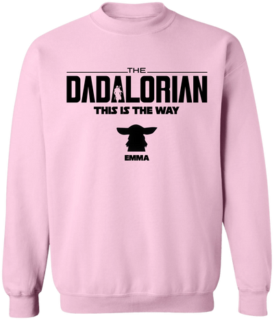 The Dadalorian This Is The Way - Personalized T-Shirt, Gift For Dad, Gift For Him, Gift For Father