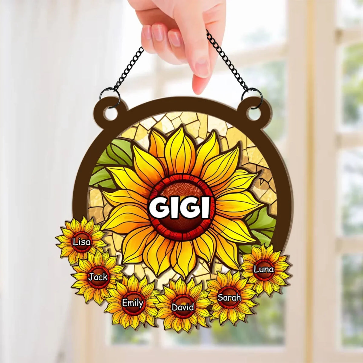 Sunflower Love Between Grandma Grandkids mk 2