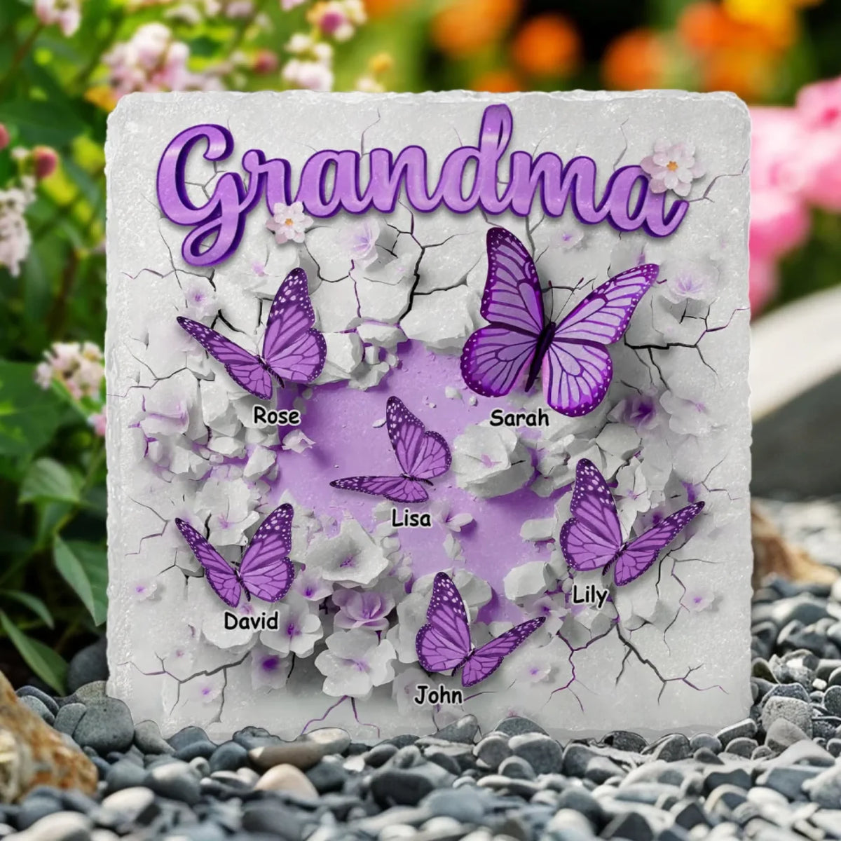Grandma 3D Crack In A Wall Butterfly mk 4