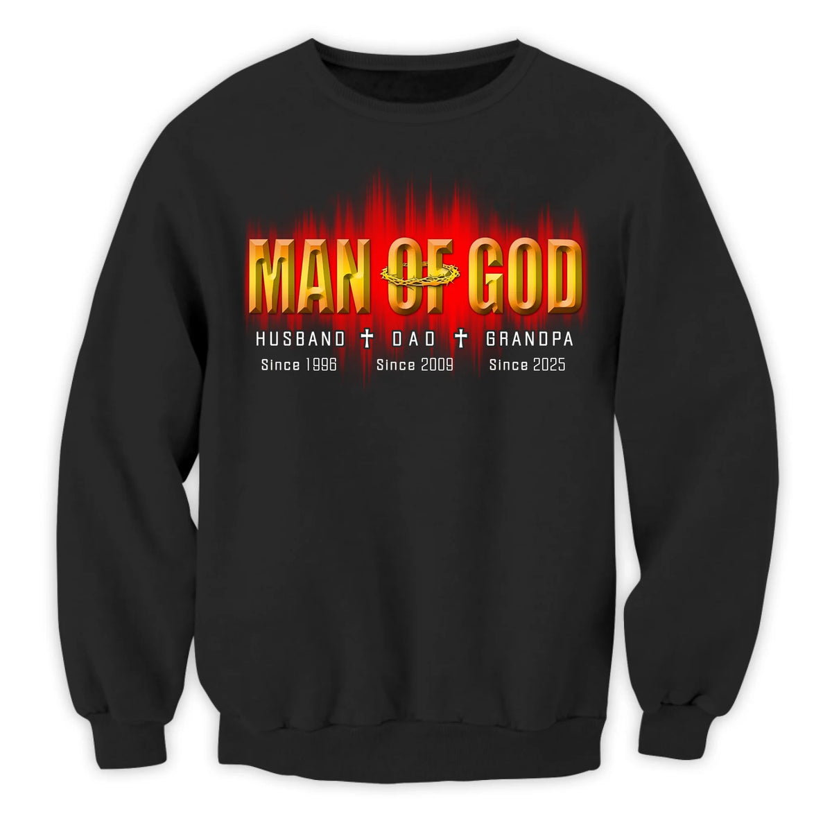 Man Of God - Personalized T-Shirt, Gift For Dad, Grandpa