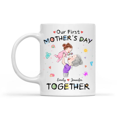 Our First Mother's Day Together - Personalized Mug, Gift For First Mom
