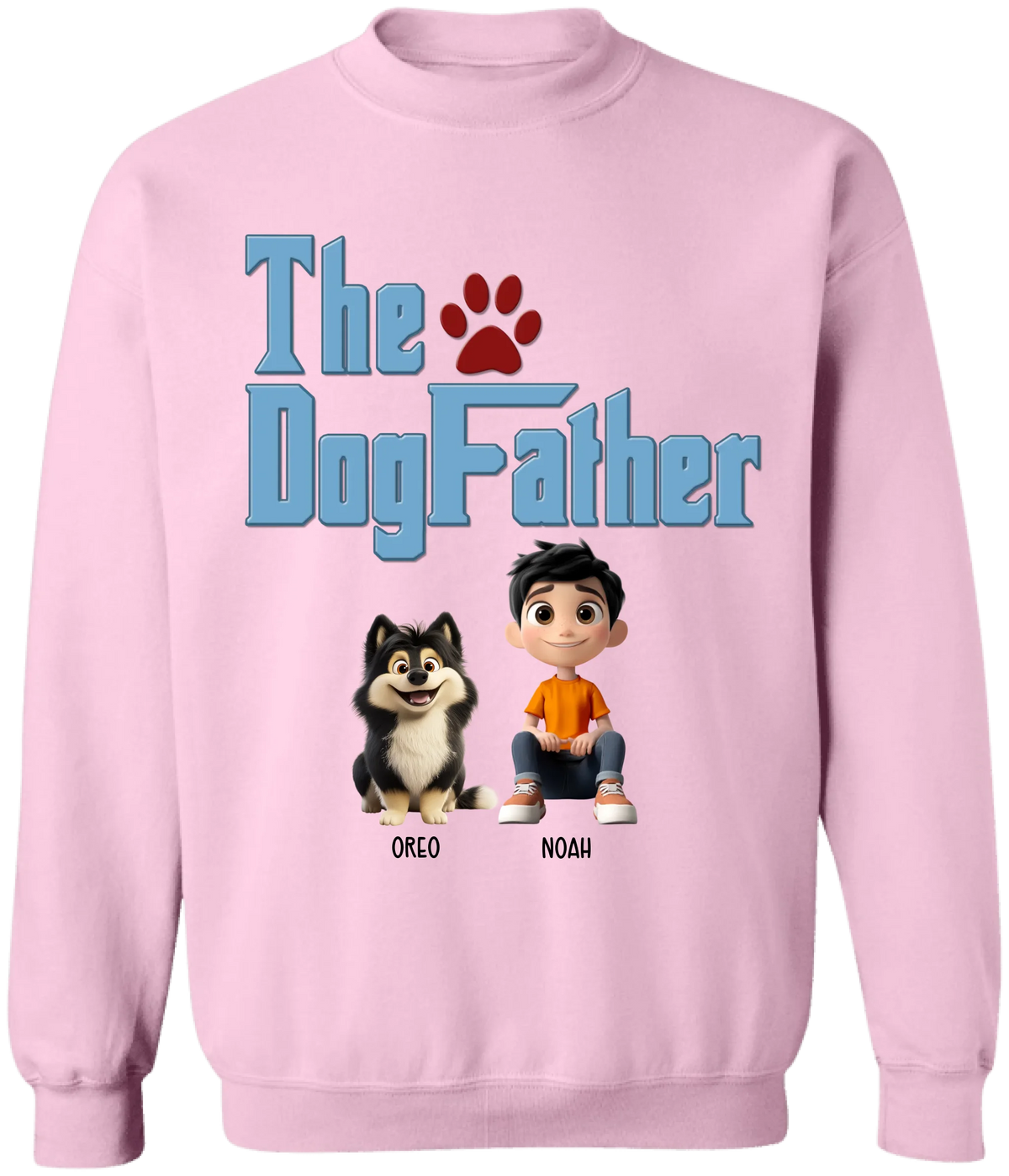 Custom Gift For Dog Dad, The Dog Father - Personalized T-Shirt, Gift For Dog Lover