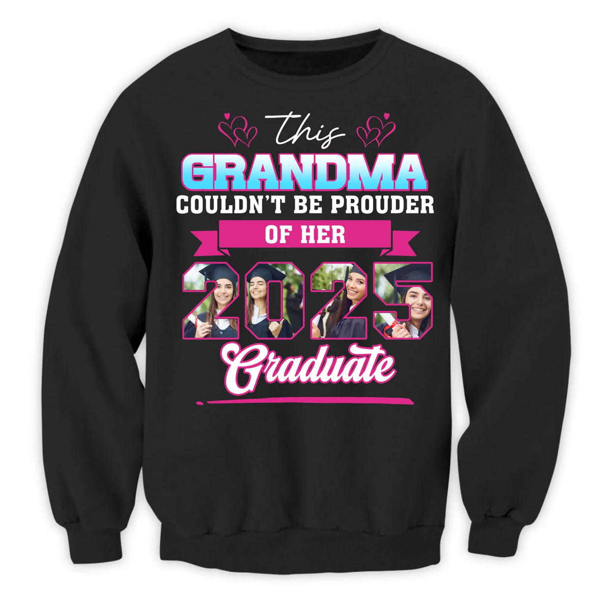 This Mom Couldn't Be Prouder Of Her 2025 Graduate - Personalized T-Shirt, Graduation Shirt, Proud Grandma Graduation Gift, Class Of 2025