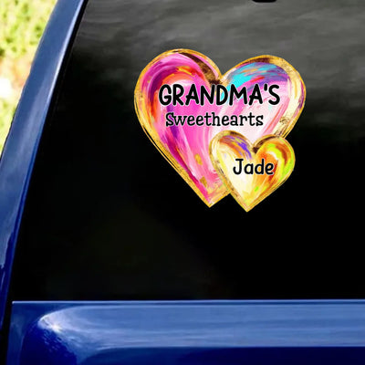 Grandma's Sweethearts - Personalized Decal, Gift for Mom/Grandma, Mother's Day Gift